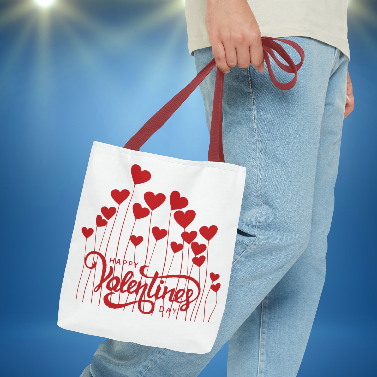 Happy Valentines Day Tote Bag