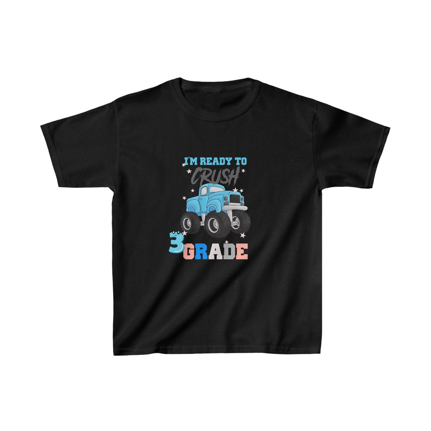 I Am Ready To Crush 3rd Grade Back To School Kids Heavy Cotton™ Tee, First Grade Squad Back To School Kids Heavy Cotton™ Tee, Back to school Kids Shirt, 1st Day Of School Shirt, Back To School Cotton T-Shirt.