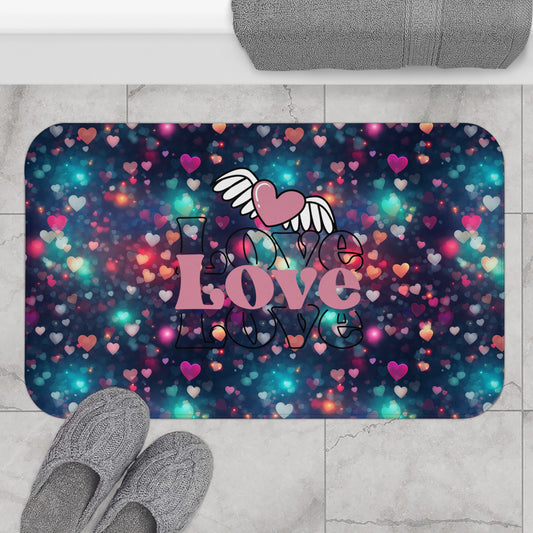 Happy valentines day Bath Mat