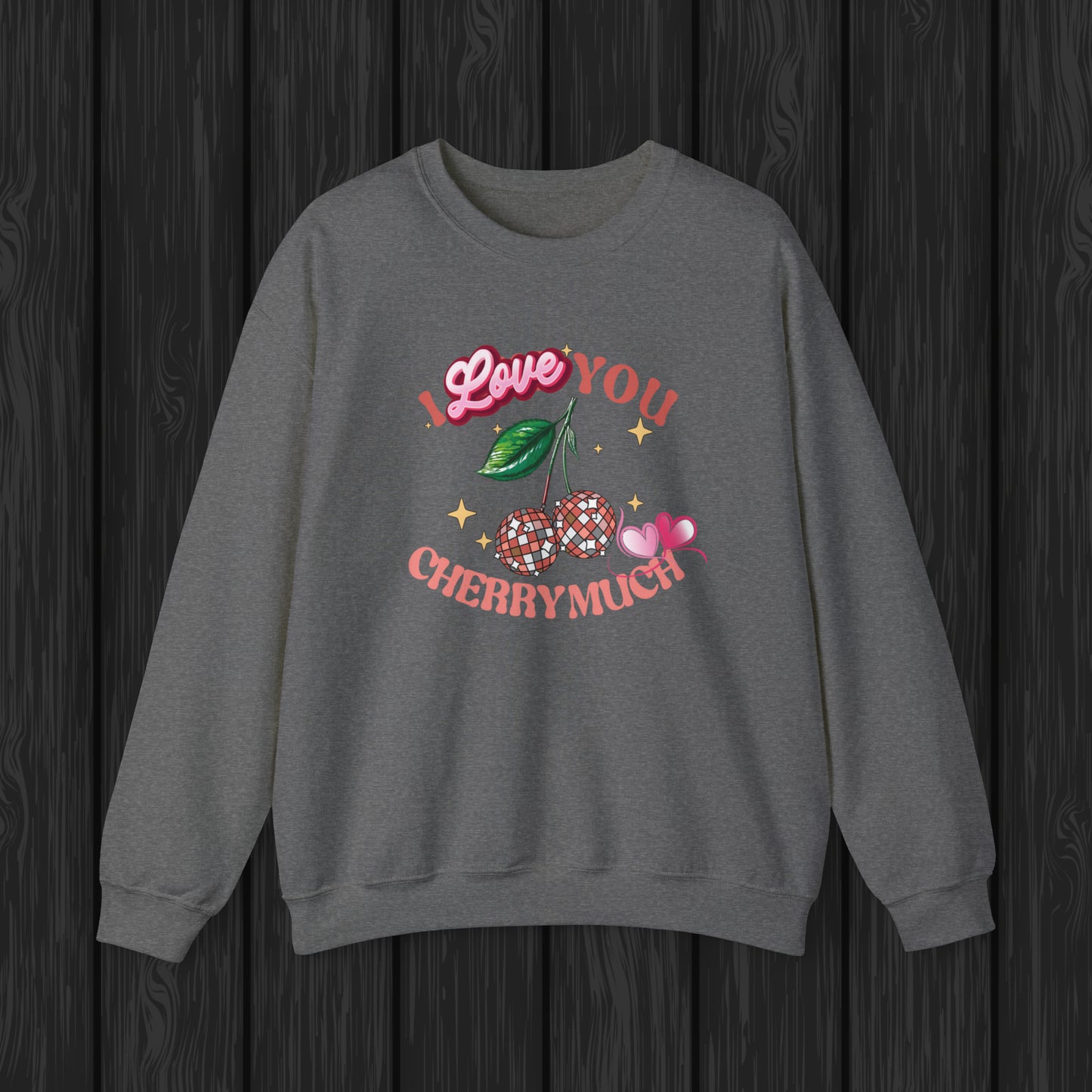 Happy valentines day Unisex Heavy Blend™ Crewneck Sweatshirt