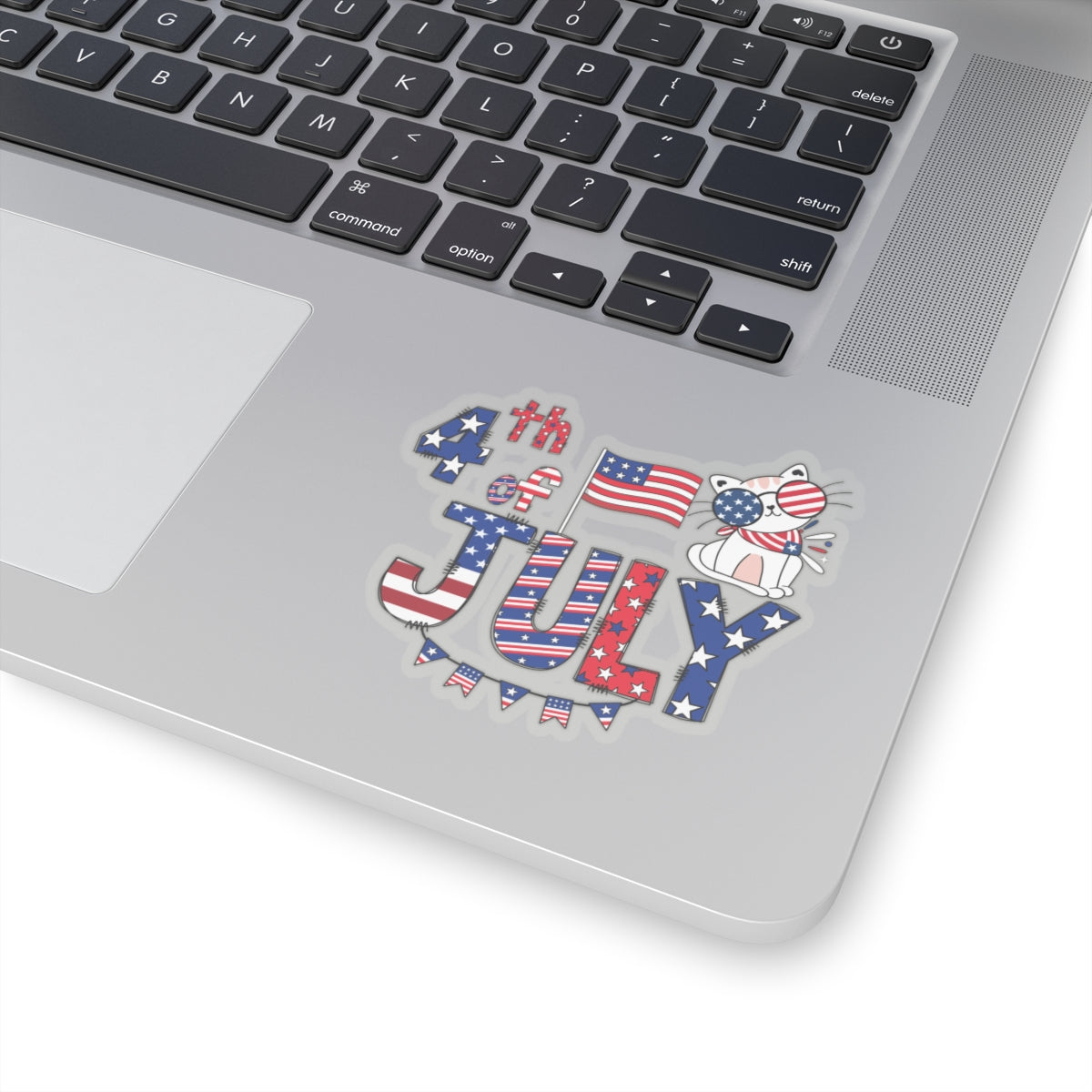 Happy 4th Of July Kiss-Cut Stickers, America, Flag, Peace Love America. Proud To Be An American, Red White Blue stickers. United Fourth of July Stickers.