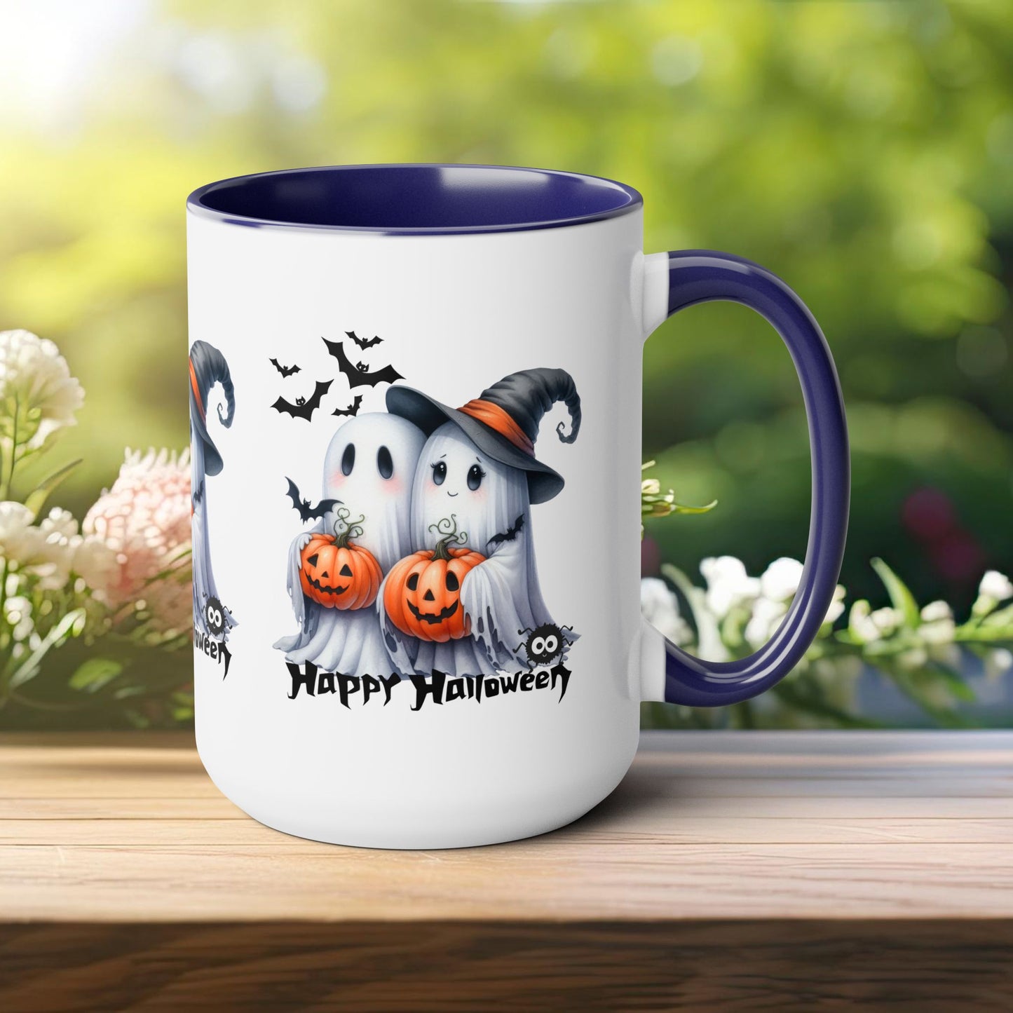 Happy Halloween Coffee Mug,  Let's Go Halloween Coffee Mug, Trick or Treat Halloween Coffee Mug, Cute Skeleton Coffee Mug, Spooky Season Halloween Coffee Mug.