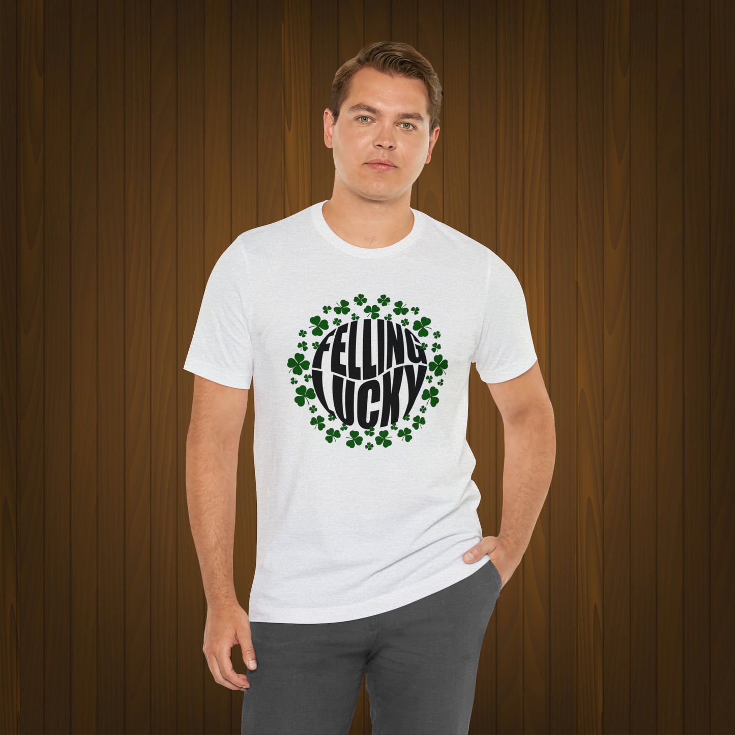 St Patrick's Day Unisex Jersey Short Sleeve Tee