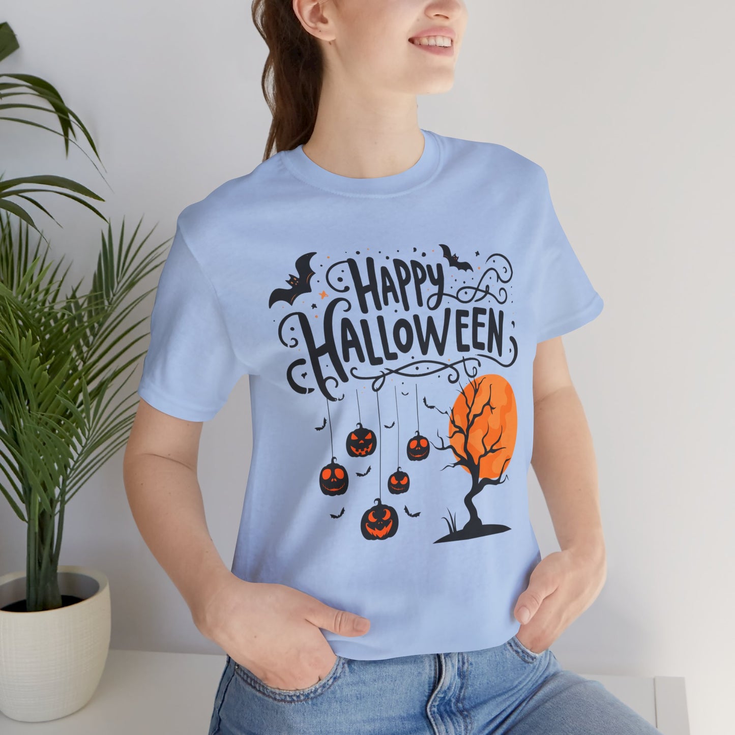 Happy halloween t-shirt, Trick or treat t-shirt, halloween t-shirt, cool halloween t-shirt, spooky t-shirt,