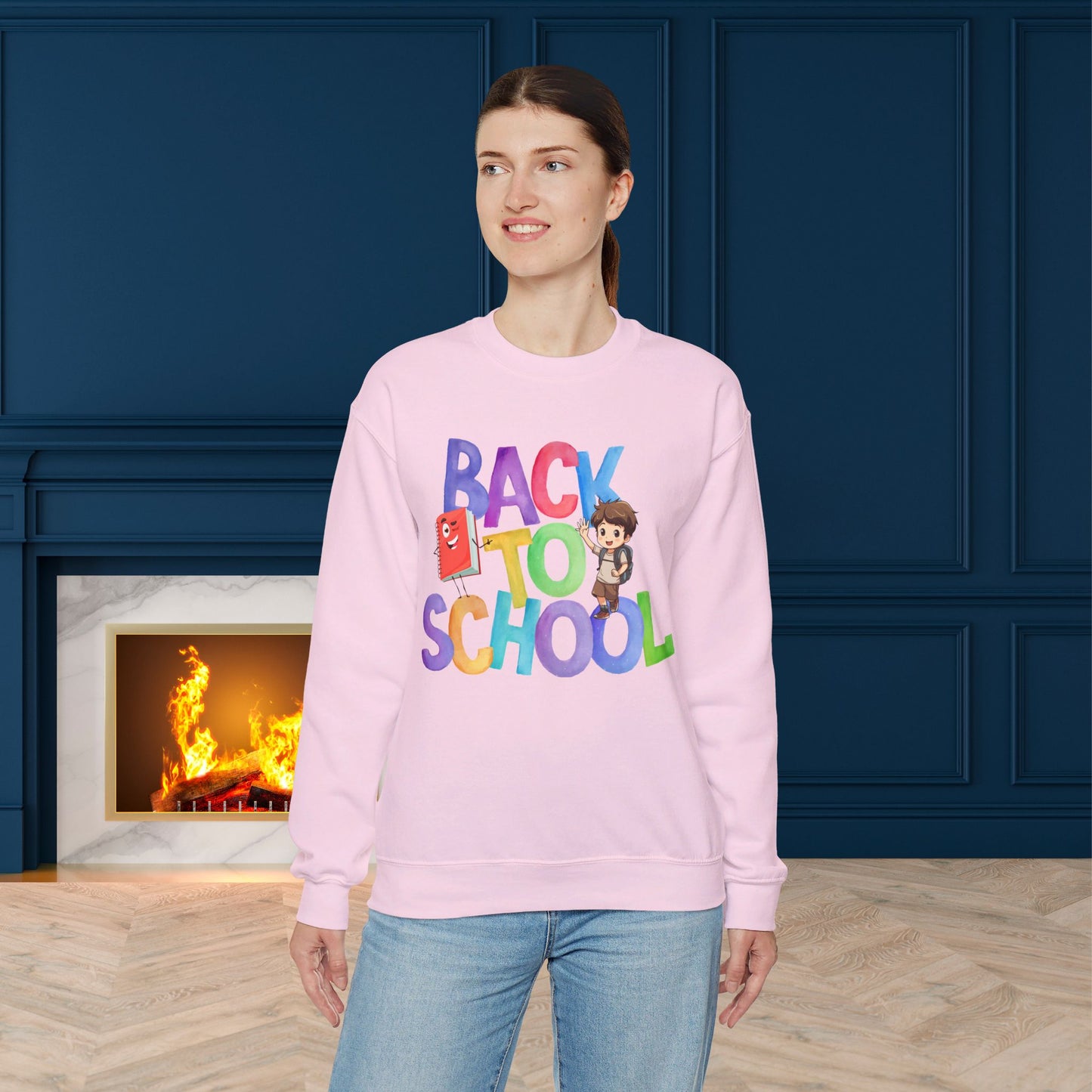 We Love Teachers Sweatshirt, Teacher Sweatshirt, Teacher Back To school unisex jersey short sleeve.First Day Vibes Sweatshirt.