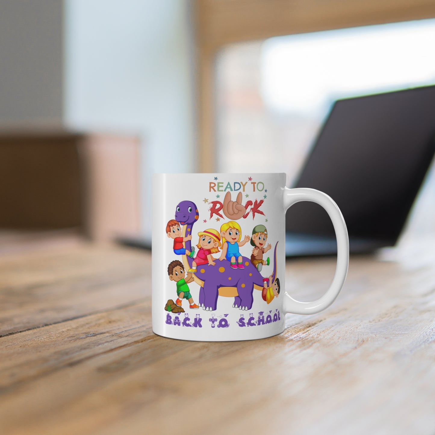 Ready To Rock Back To School Mug.11oz. Ready To Rule The School Mug.11oz. Ready for School Mug.