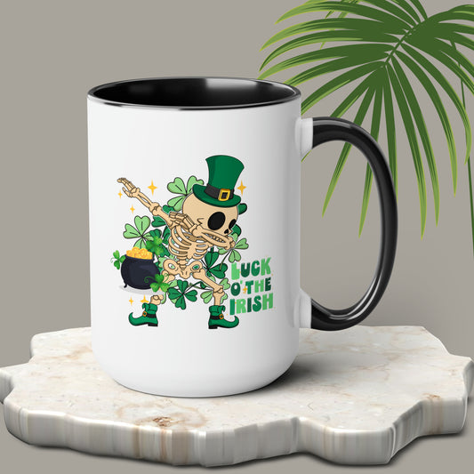 St Patrick's Day two-Tone Coffee Mugs, 15oz