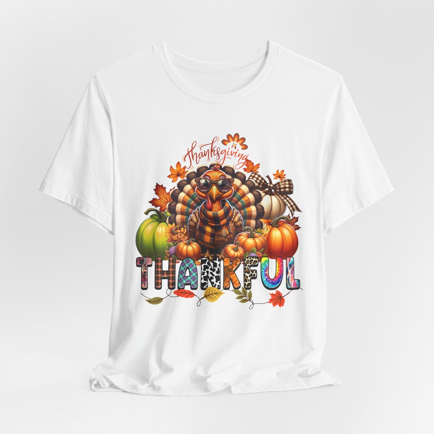 Happy Thanksgiving T-shirt, Happy thanksgiving 2024 T-shirt, Thanksgiving Gift,Turkey Shirt, Family Thanksgiving, Holiday Outfit.