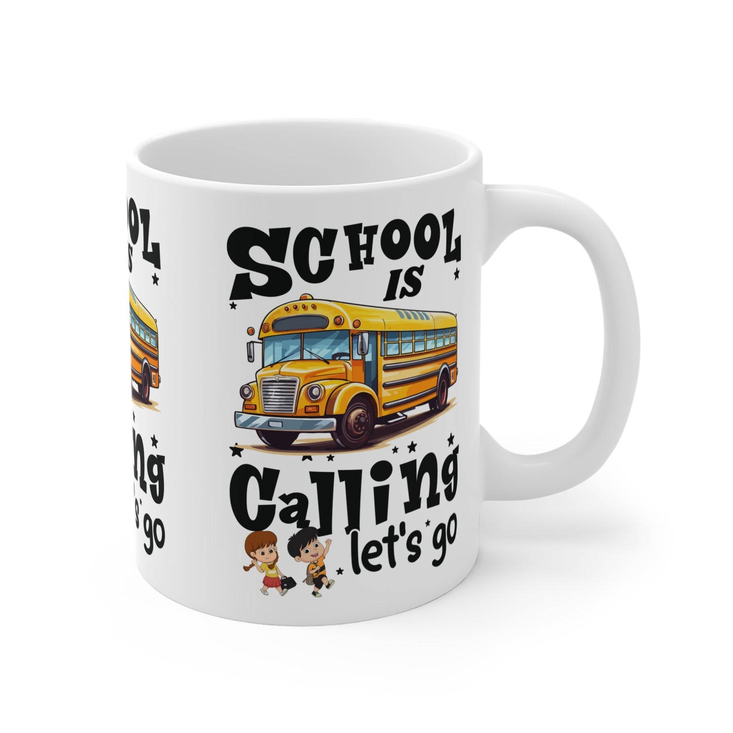 School Is calling Mug, Back To School Mug.11oz. Ready To Rule The School Mug.11oz. Ready for School Mug.