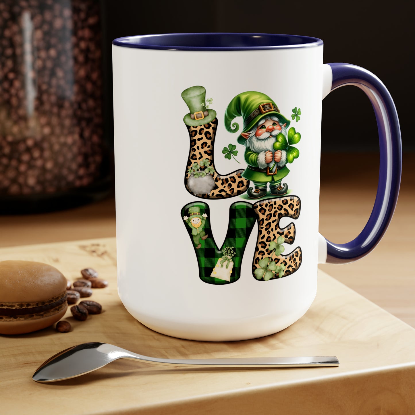 St Patrick's Day two-Tone Coffee Mugs, 15oz