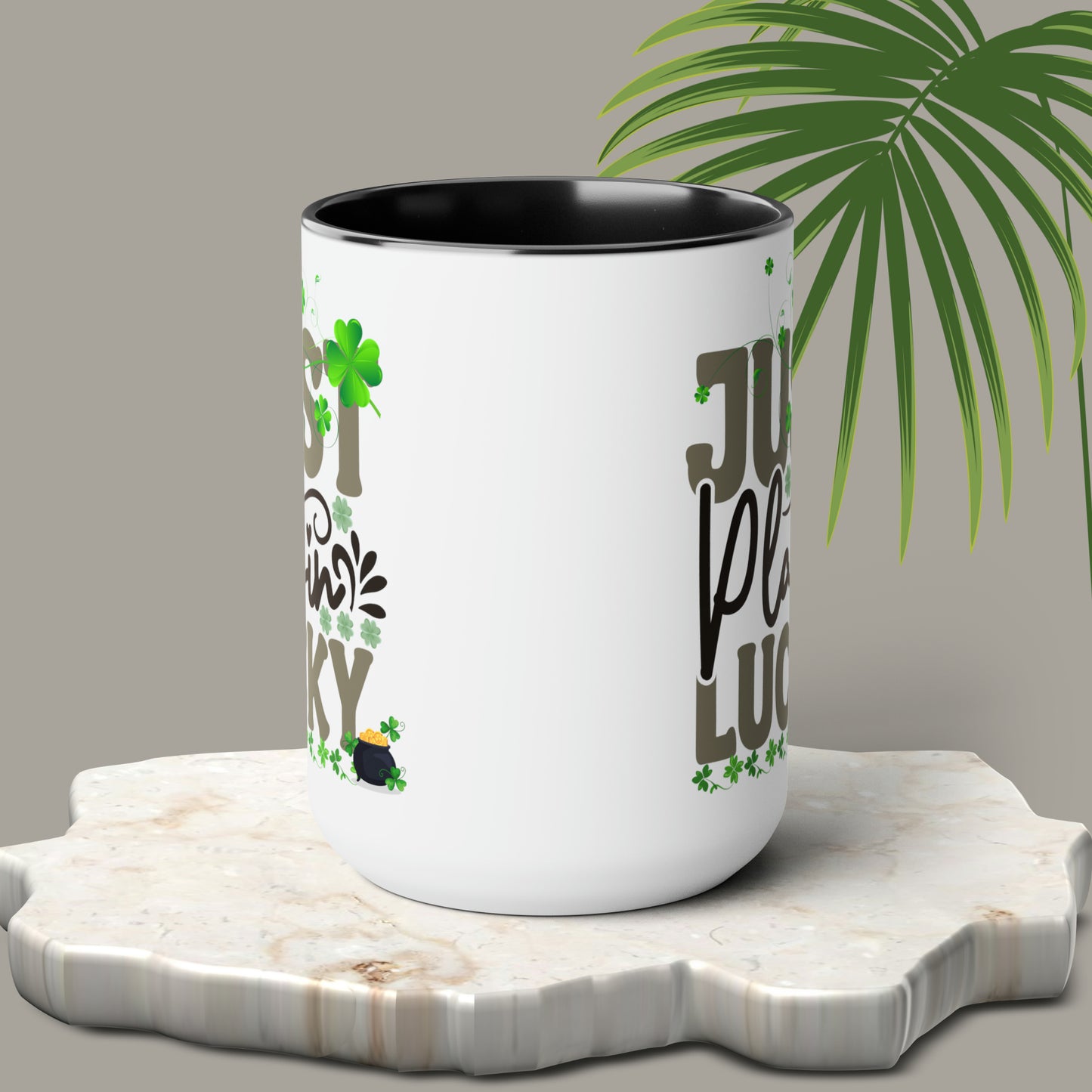 St Patrick's Day two-Tone Coffee Mugs, 15oz