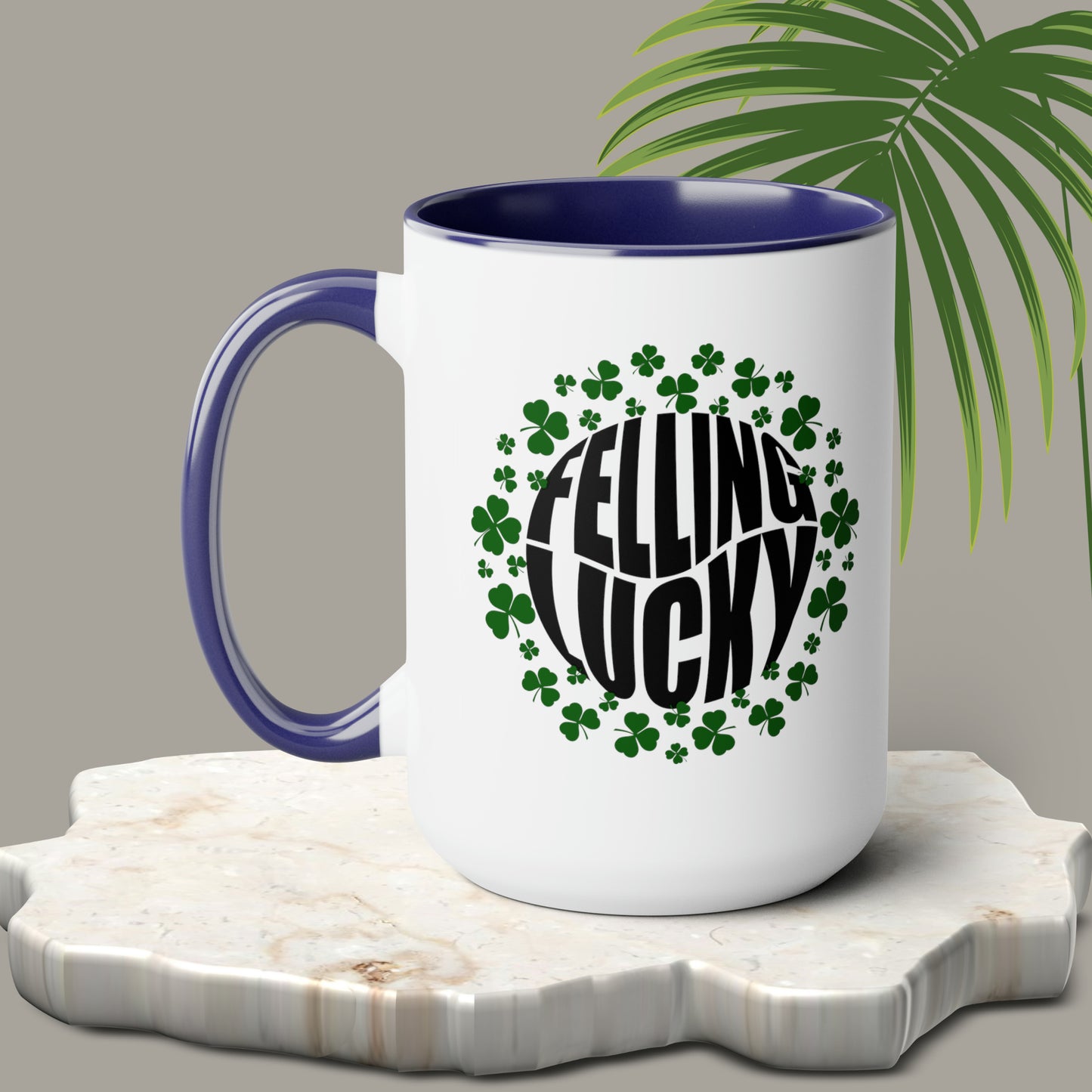 St Patrick's Day two-Tone Coffee Mugs, 15oz