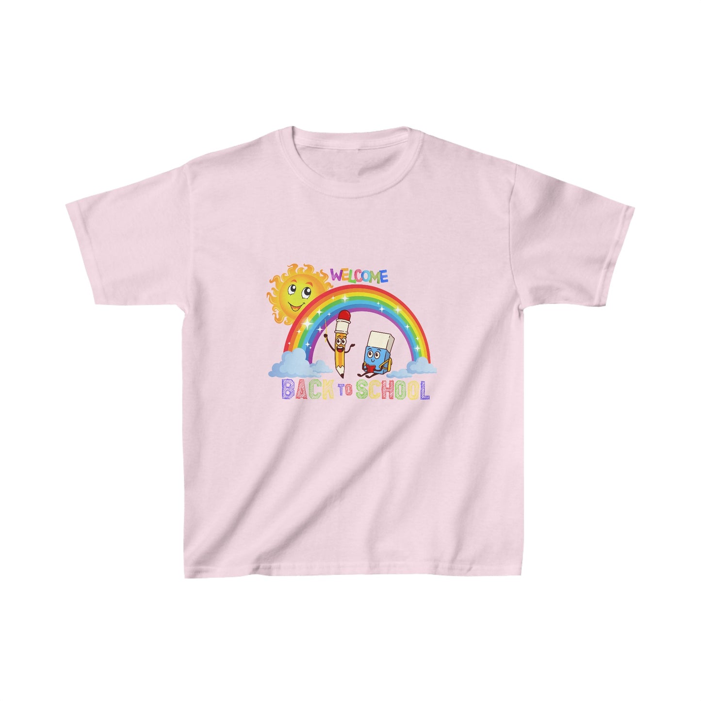 Welcome Back To School Kids Heavy Cotton™ Tee, First Grade Squad Back To School Kids Heavy Cotton™ Tee, Back to school Kids Shirt, 1st Day Of School Shirt, Back To School Cotton T-Shirt.