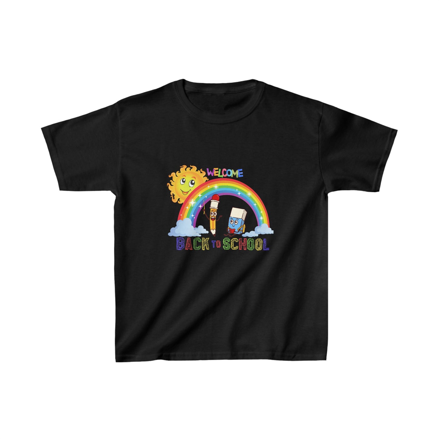 Welcome Back To School Kids Heavy Cotton™ Tee, First Grade Squad Back To School Kids Heavy Cotton™ Tee, Back to school Kids Shirt, 1st Day Of School Shirt, Back To School Cotton T-Shirt.