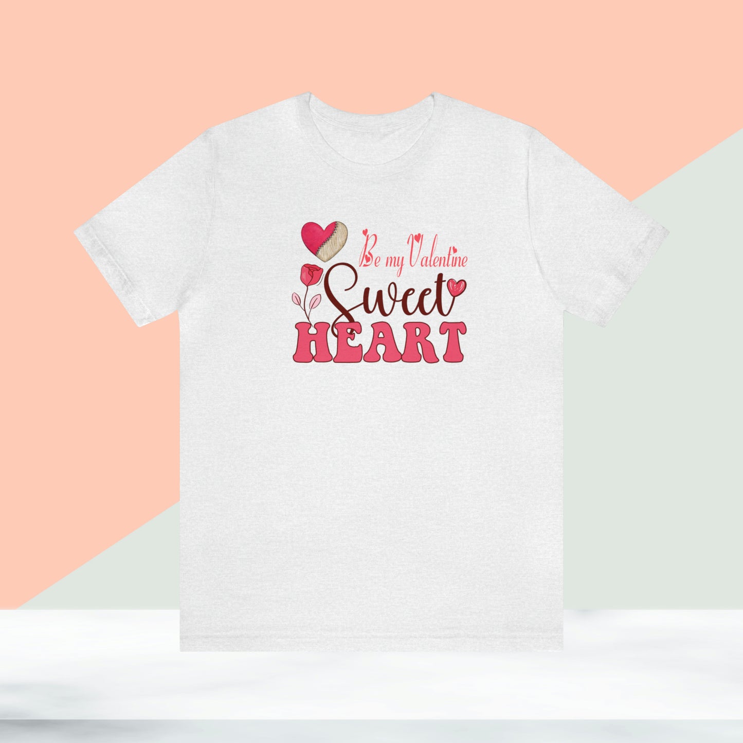 Happy valentines day Unisex Jersey Short Sleeve Tee