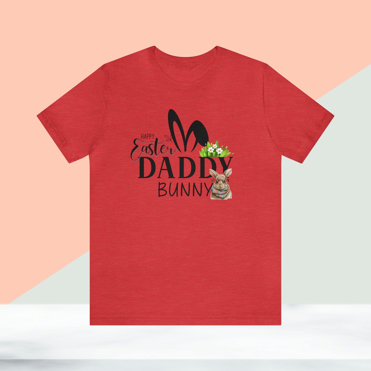 Daddy Bunny Unisex Jersey Short Sleeve Tee