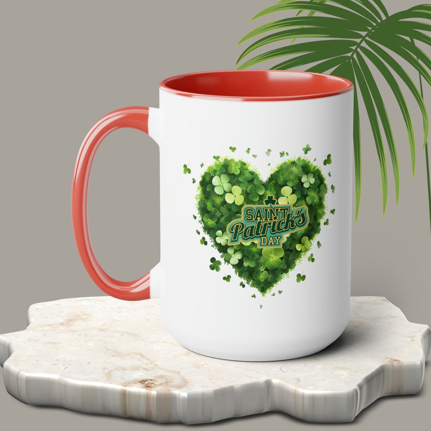 St Patrick's Day two-Tone Coffee Mugs, 15oz