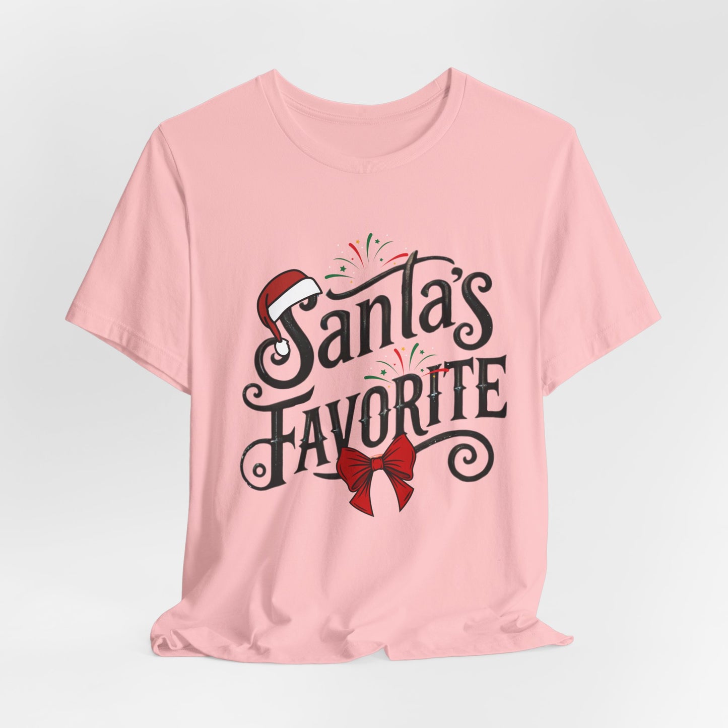 Santa's Favarite Christmas Unisex Tee, Christmas Shirt, Christmas Outfit, Merry Christmas T-shirt, Merry Christmas 2024 T-shirt, Christmas Gift, Family Holiday Outfit.