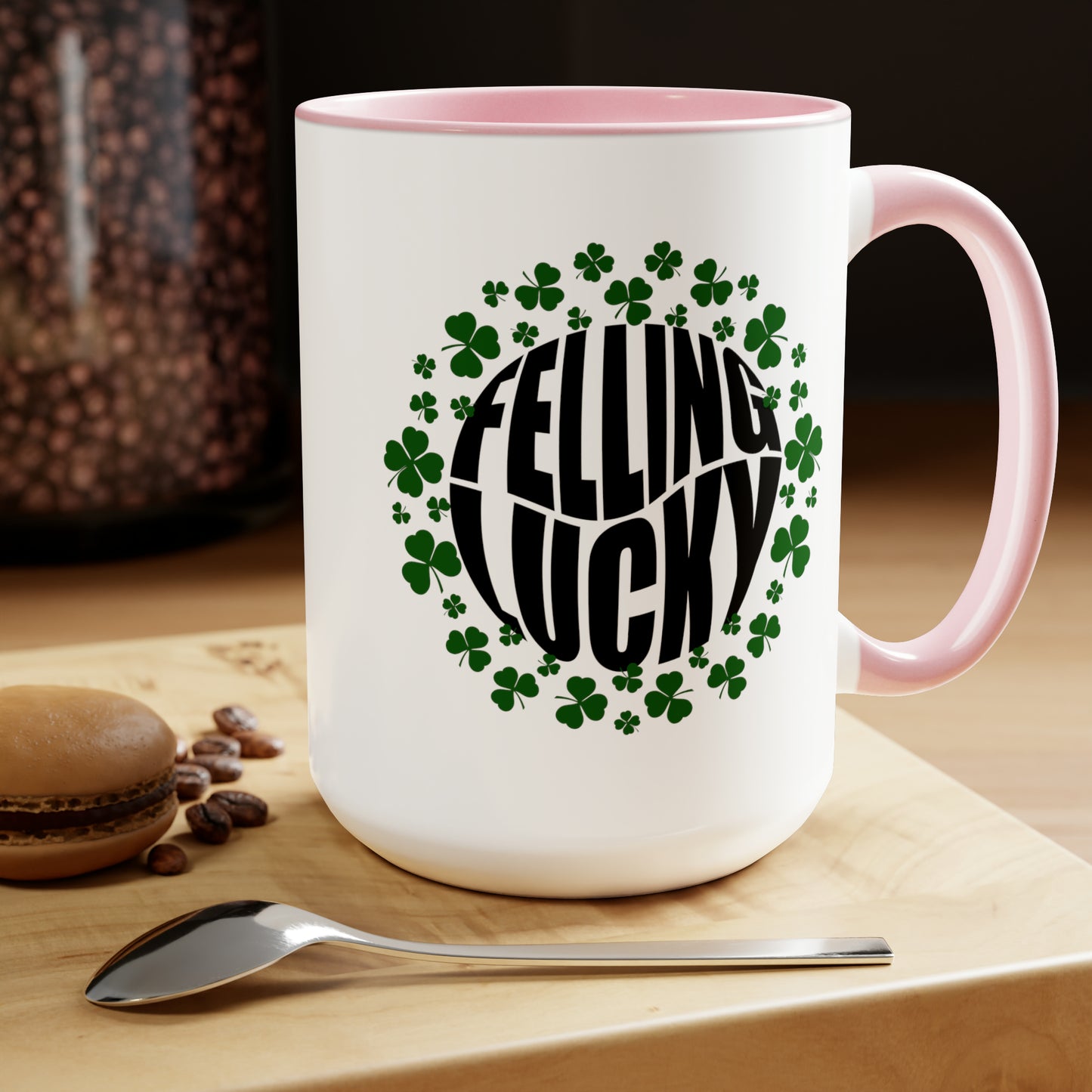 St Patrick's Day two-Tone Coffee Mugs, 15oz