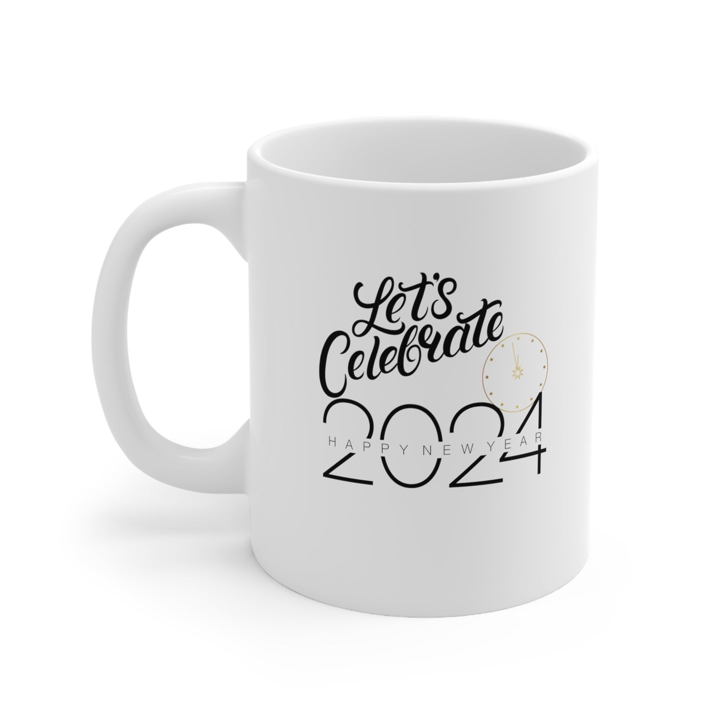 Happy New Year Ceramic Mug 11oz