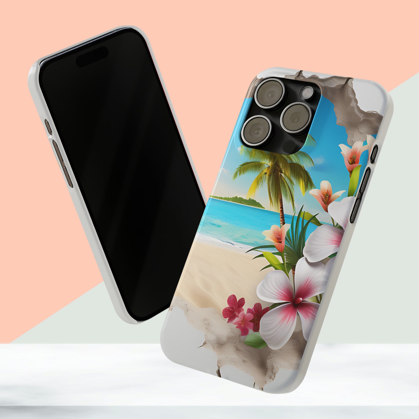 3d Landscape iPhone 15 Phone Cases