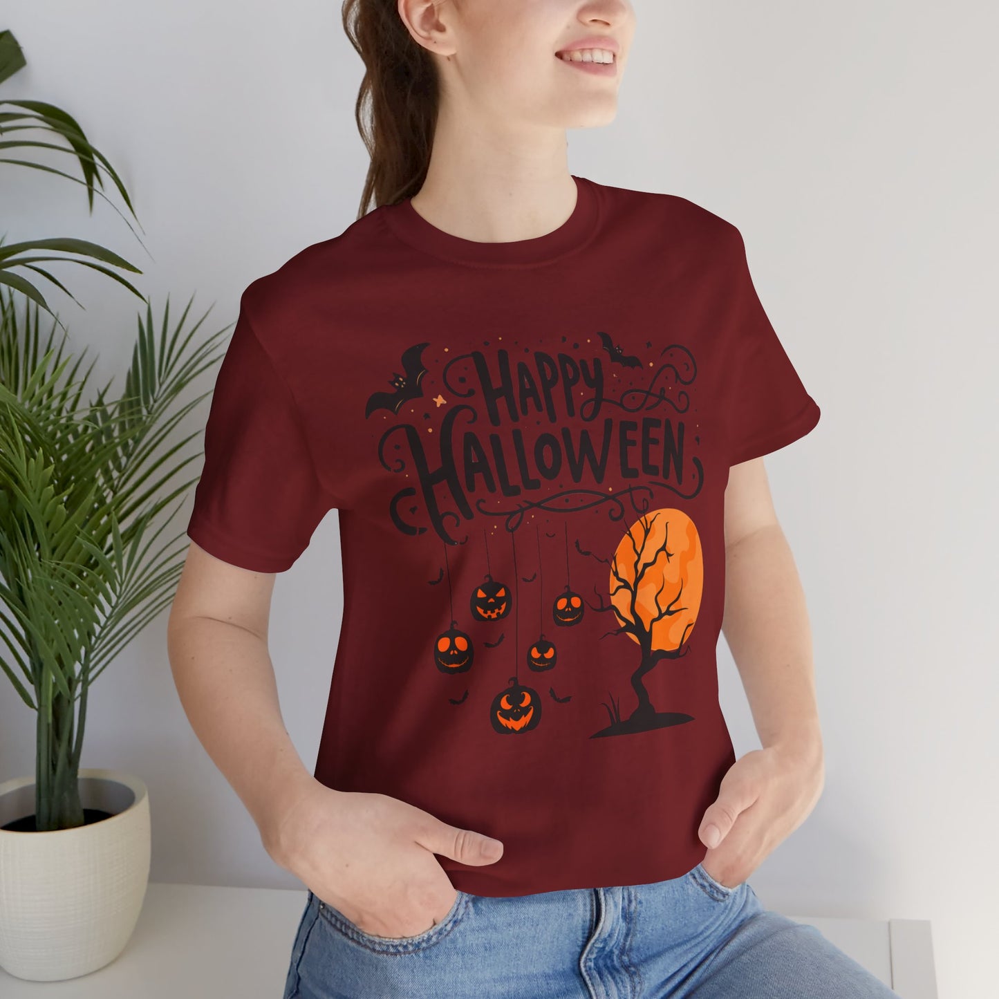 Happy halloween t-shirt, Trick or treat t-shirt, halloween t-shirt, cool halloween t-shirt, spooky t-shirt,