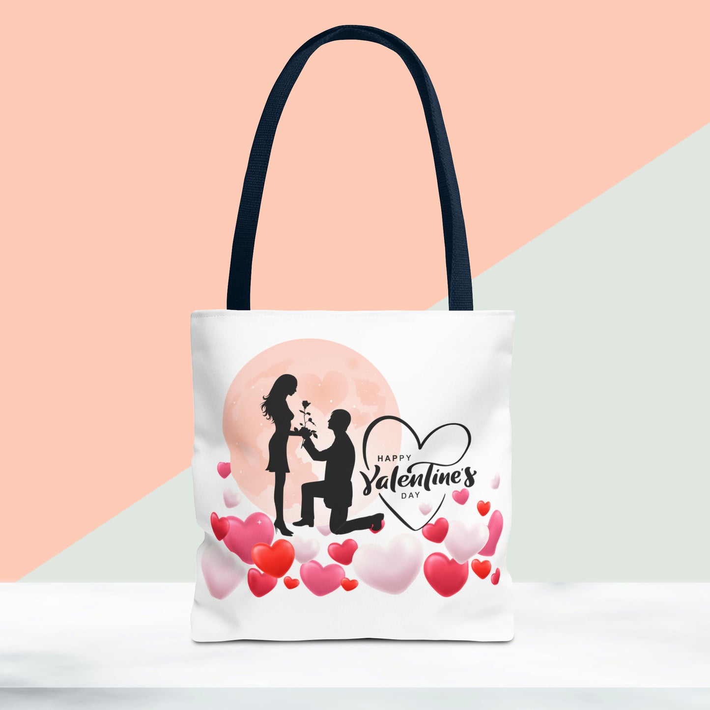 Happy Valentines Day Tote Bag