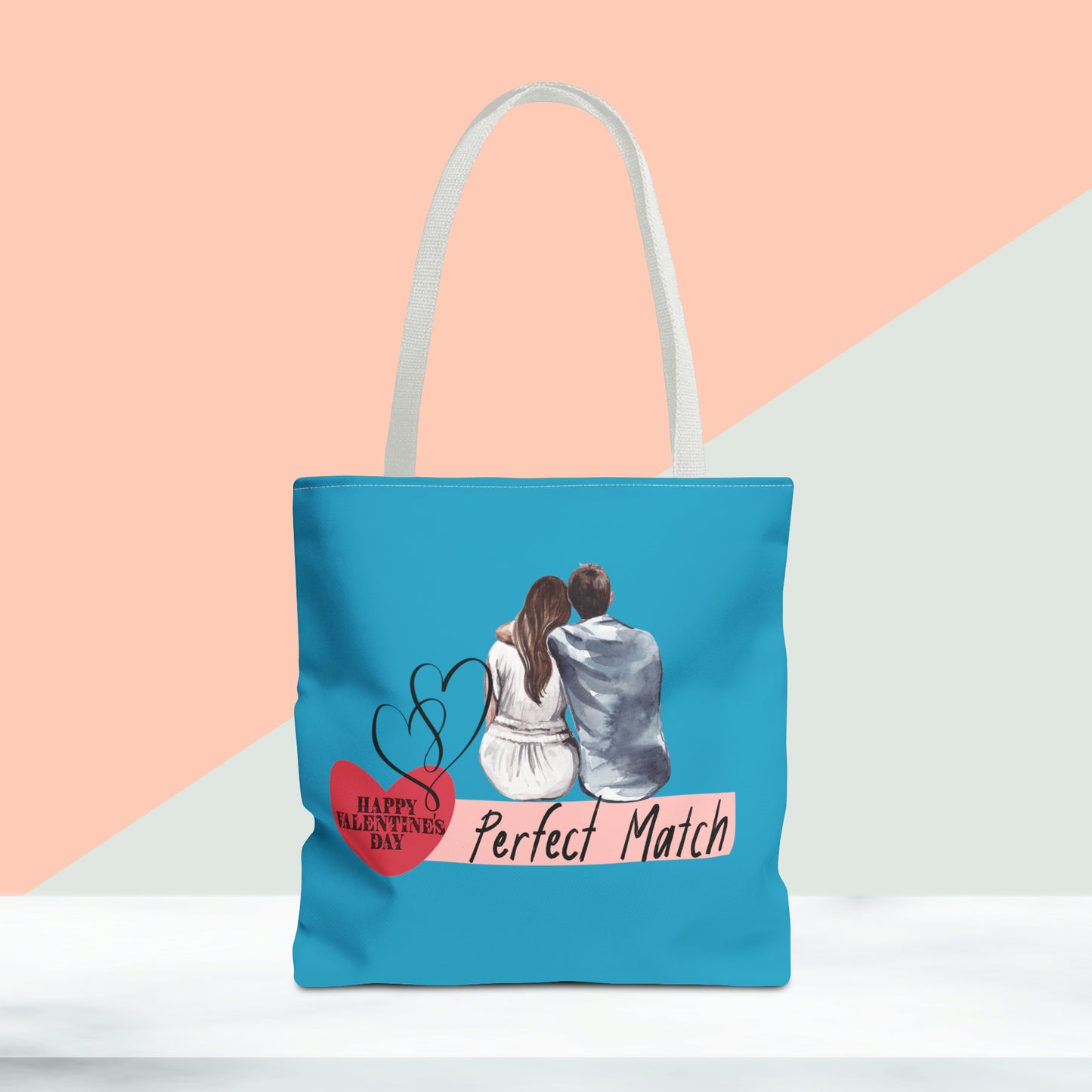 Happy Valentines Day Tote Bag