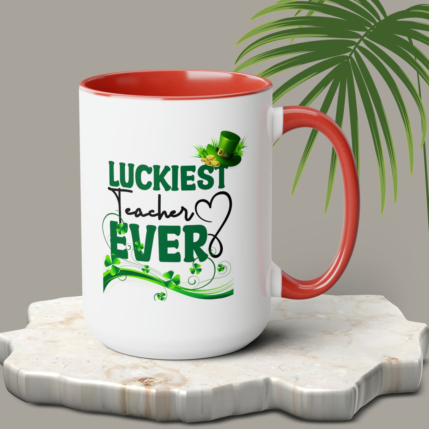 St Patrick's Day two-Tone Coffee Mugs, 15oz