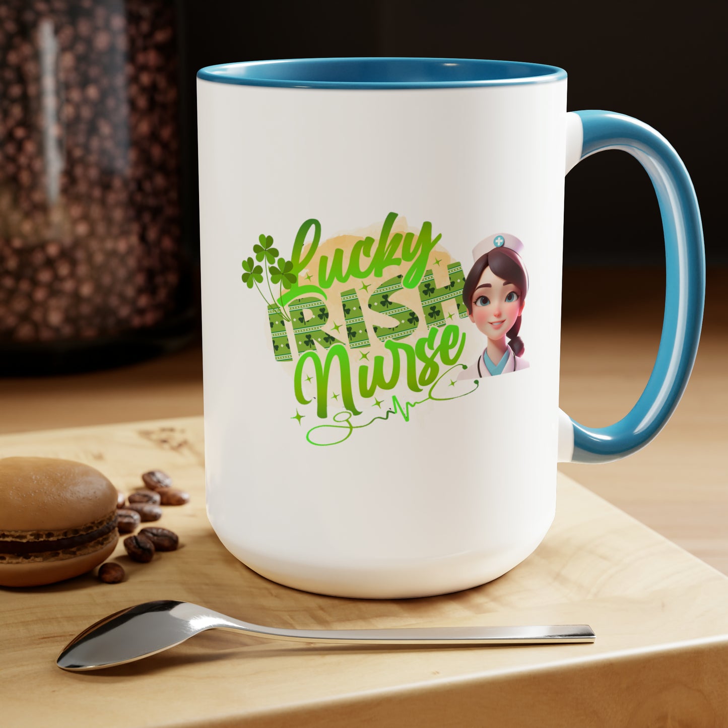 St Patrick's Day two-Tone Coffee Mugs, 15oz