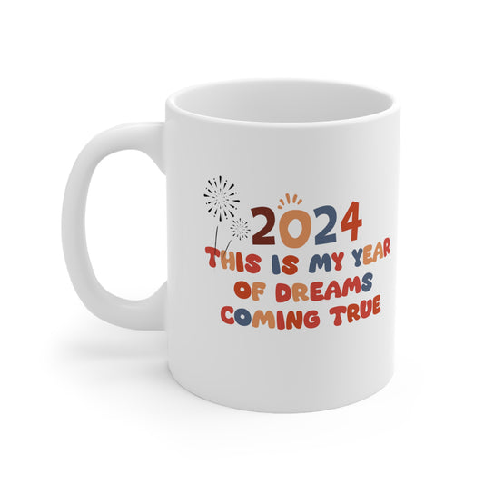 Happy New Year Ceramic Mug 11oz