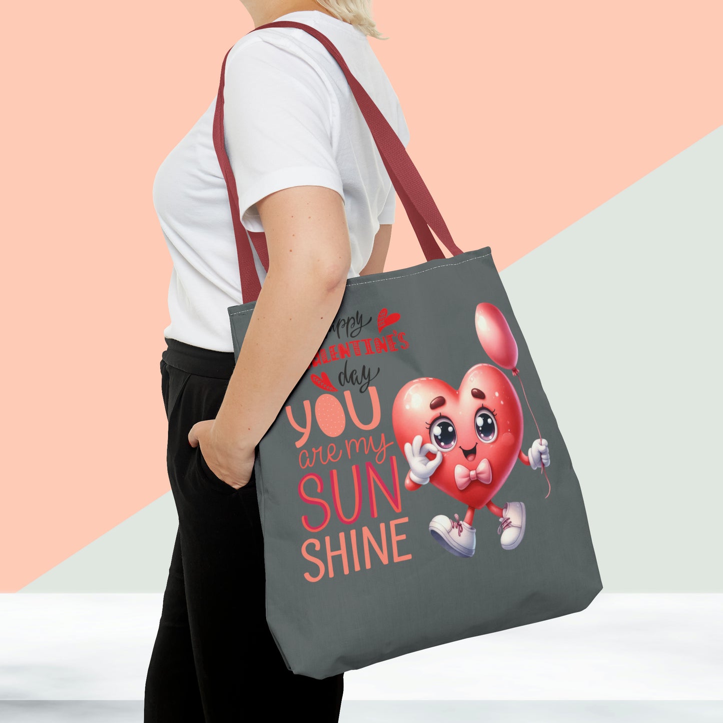 Happy Valentines Day Tote Bag