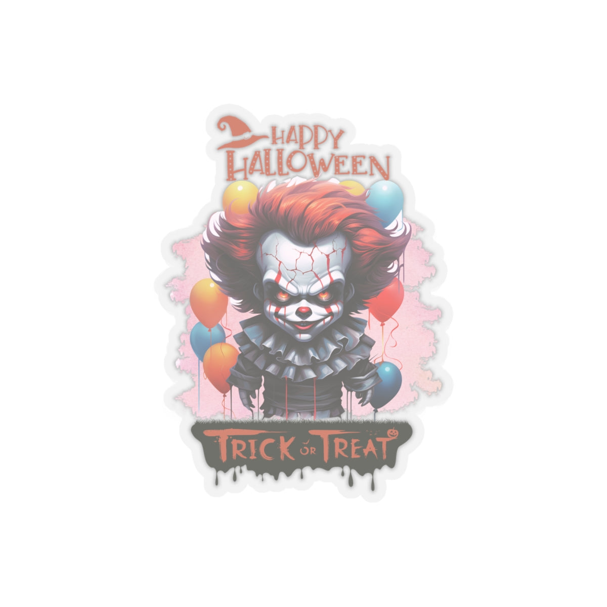 Happy Halloween Kiss-Cut Stickers, Cute Ghost Halloween Kiss-Cut Stickers, Happy Halloween Kiss-Cut Stickers, Spooky Season Kiss-Cut Stickers, Trick Or Treat Halloween Kiss-Cut Stickers.