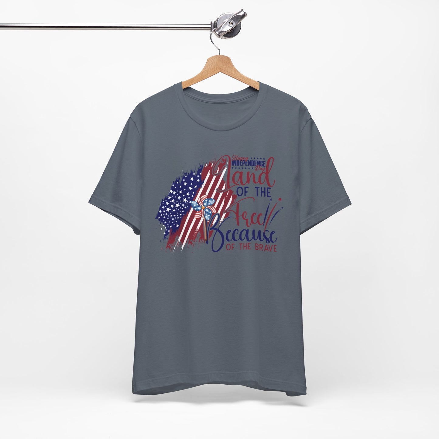 4th of July T-shirt, Happy Independence DayT-Shirt, Fourth of July unisex jersey short sleeve.