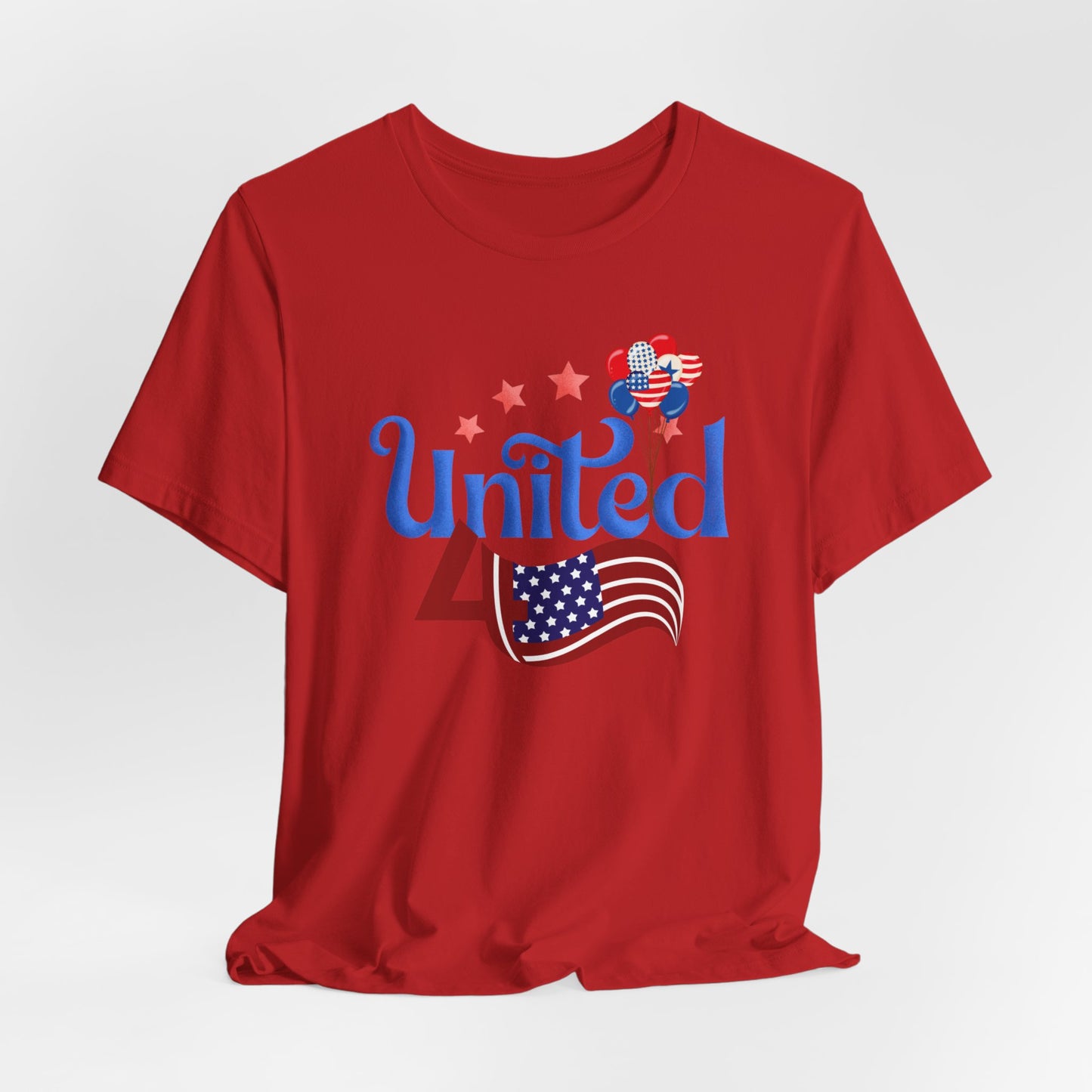 4th Of July T-shirt, United Fourth of July T-Shirt, Fourth of July Unisex Jersey Short Sleeve Tee.