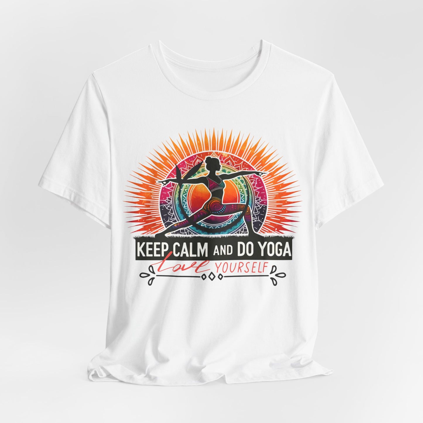 Keep Calm And Do Yoga T-Shirt, Cute Yoga workout Shirt, Yoga lovers T-shirt, Yoga Instructor Gift, Gym shirt, Gift For Yoga lover, Gift For Yogi.