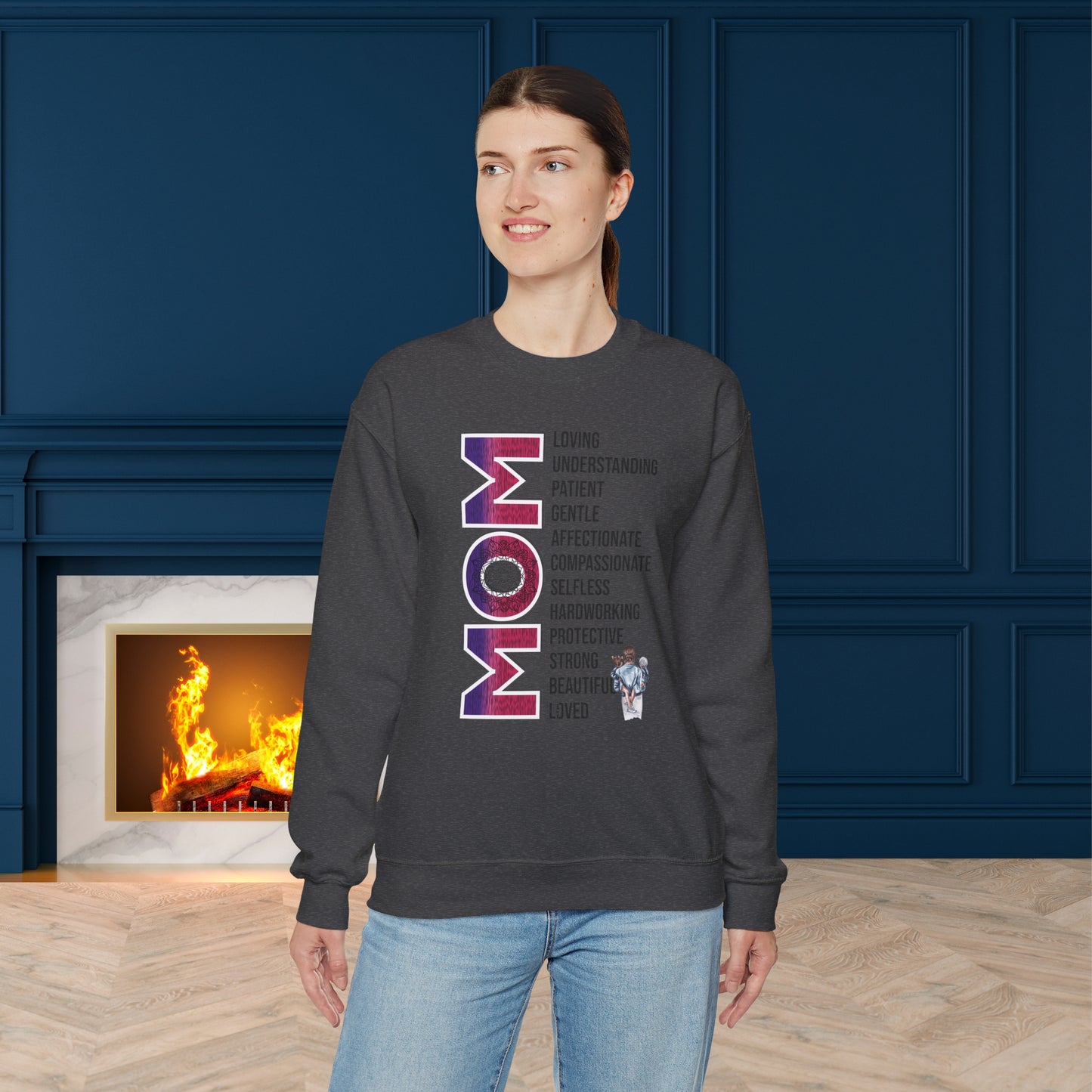 Happy Mother's Day Sweatshirt For Mom, Mom Sweatshirt, Gift For Moms,  Mama Sweatshirt.