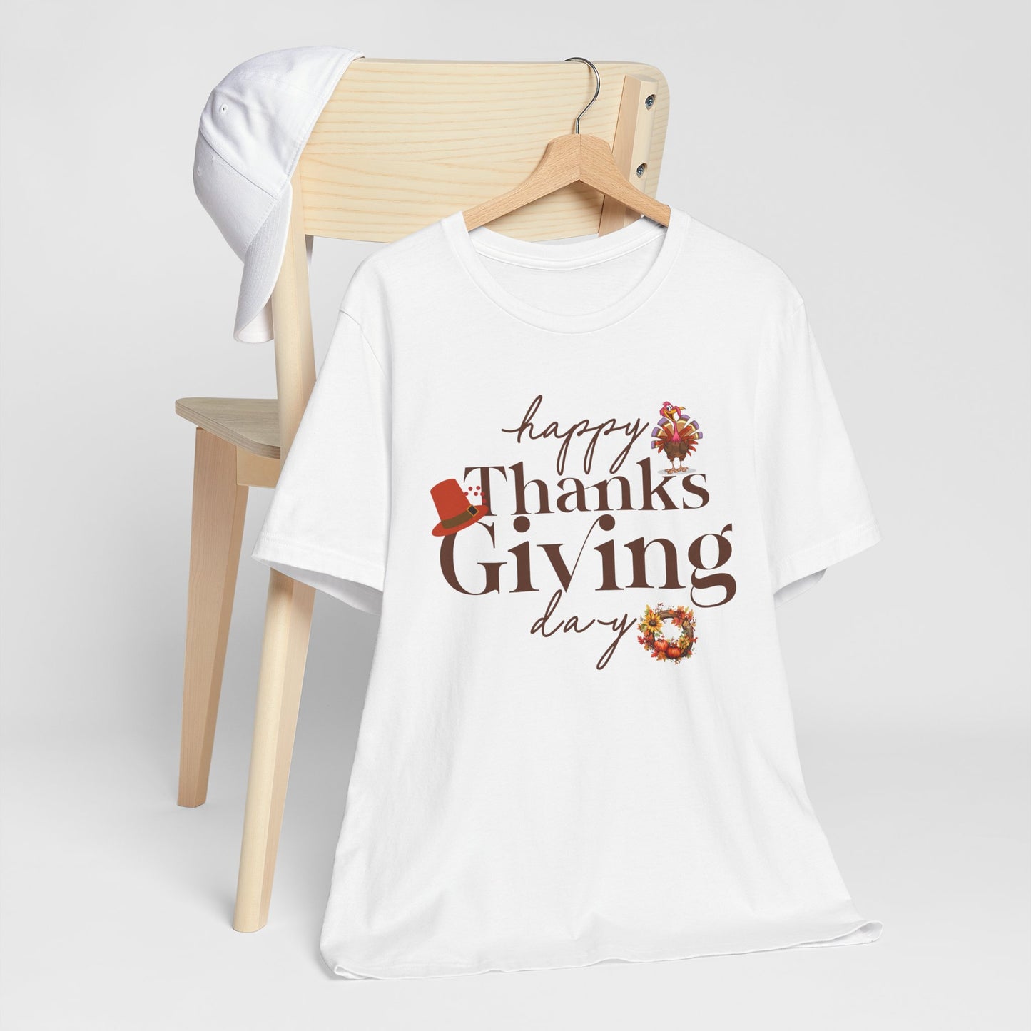 Happy Thanksgiving T-shirt, Happy thanksgiving 2024 T-shirt, Thanksgiving Gift,Turkey Shirt, Family Thanksgiving, Holiday Outfit.