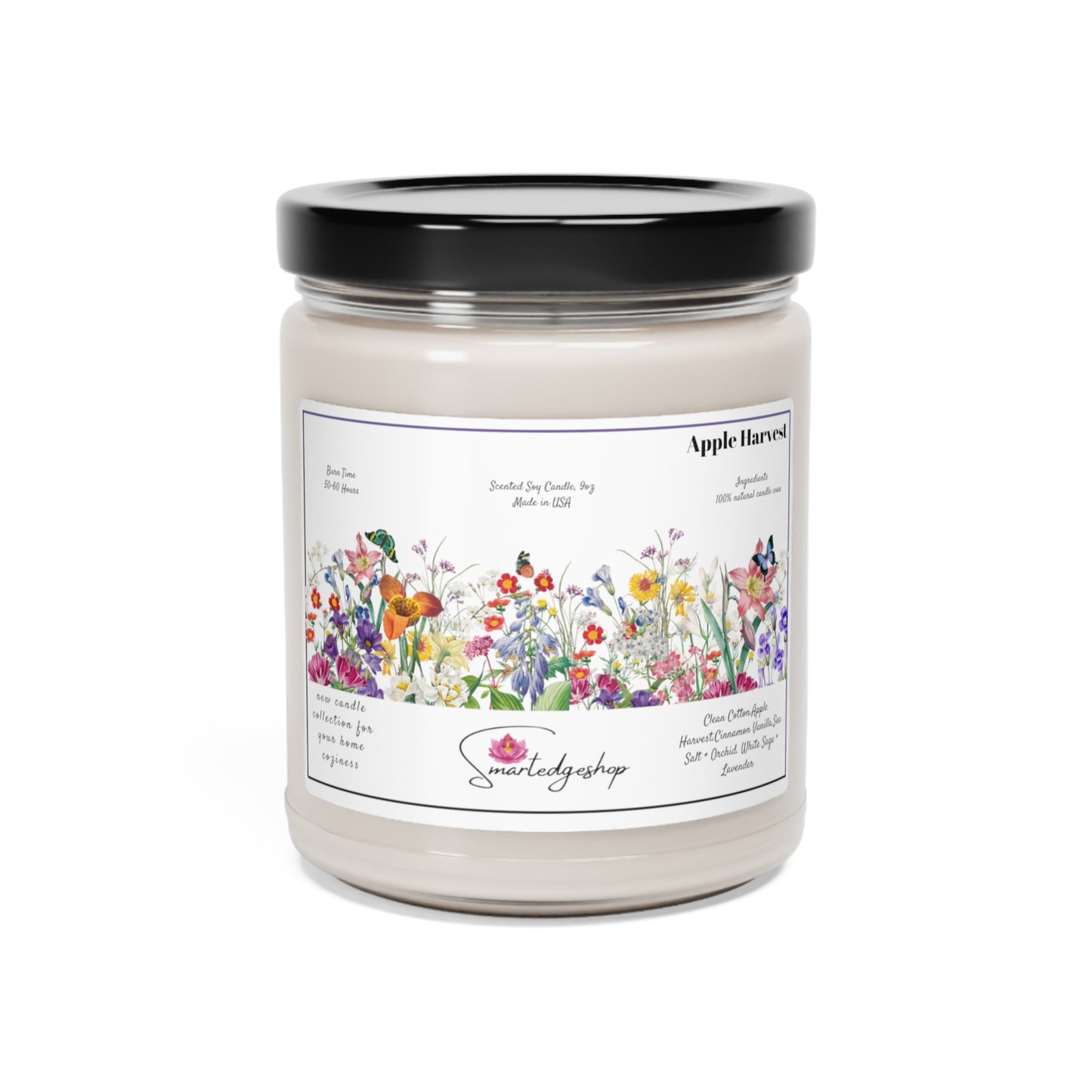 Spring Time  Scented Soy Candle, 9oz