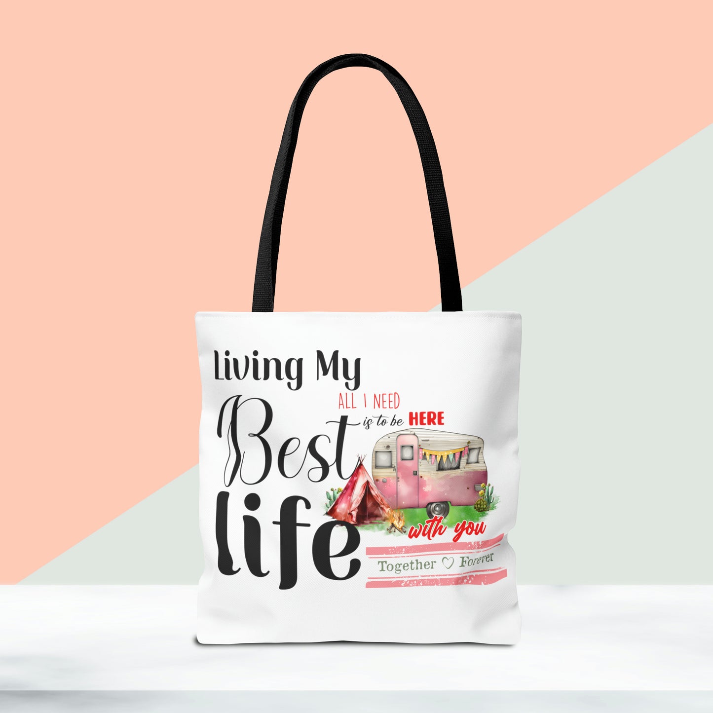 Happy Valentines Day Tote Bag