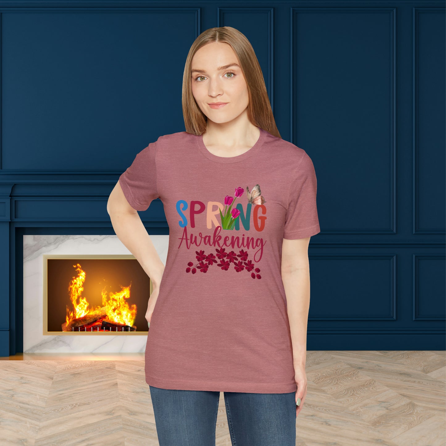 Spring Awakening Unisex T-shirt, Spring Vibes Trendy Shirt.