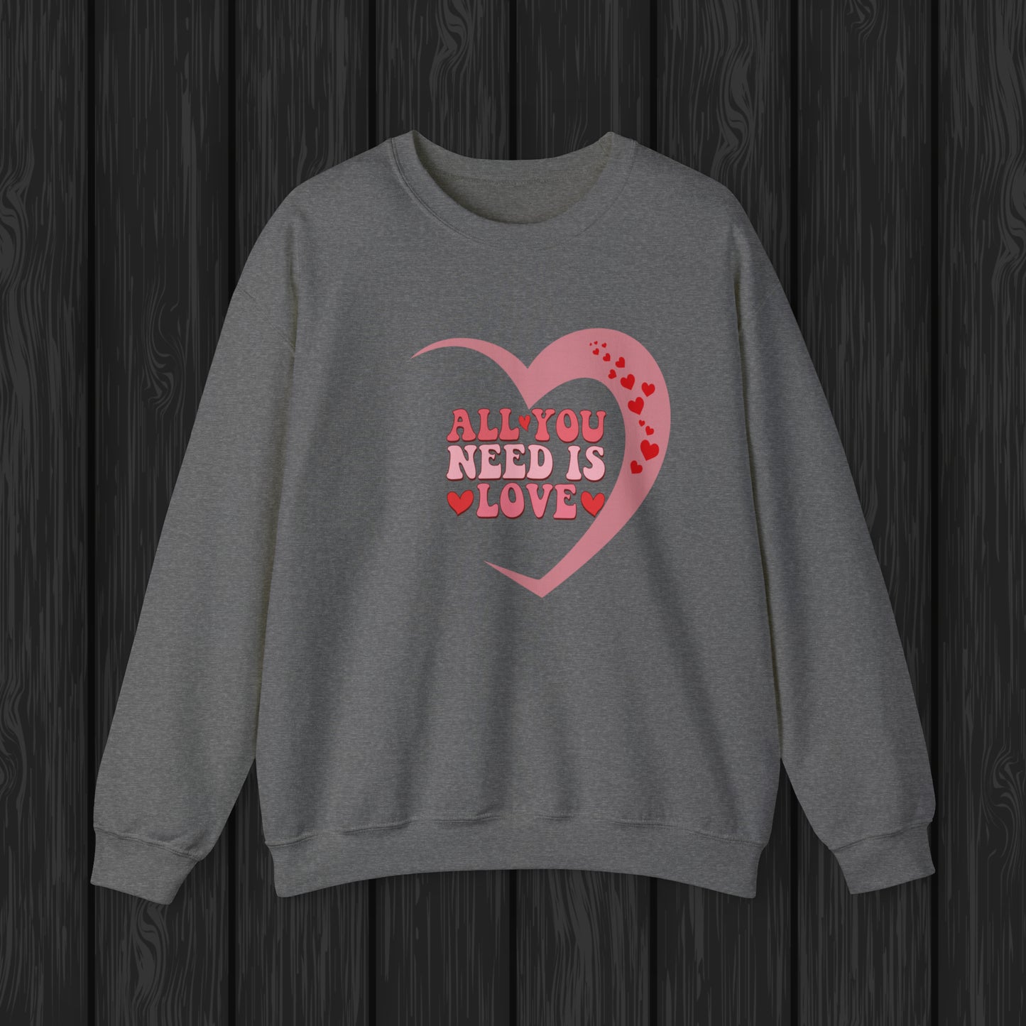 Happy valentines day Unisex Heavy Blend™ Crewneck Sweatshirt