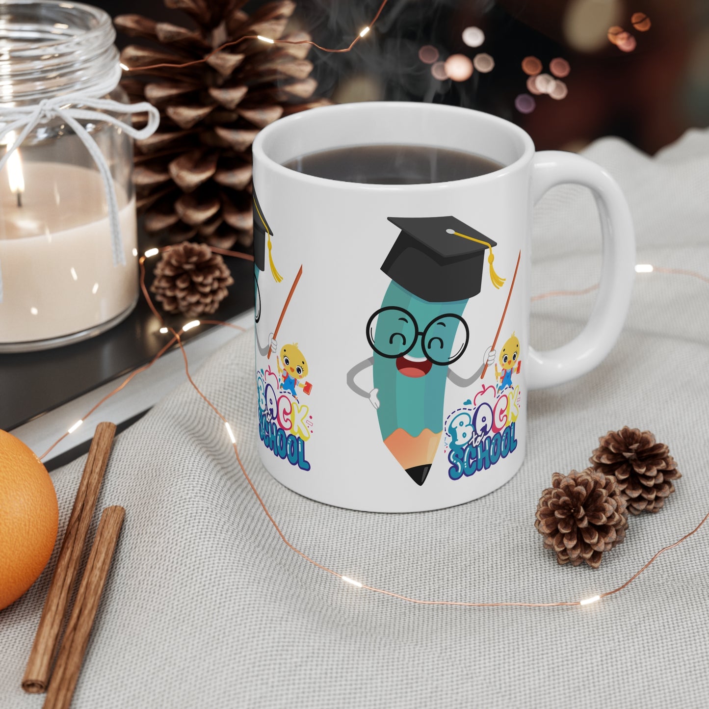 Back To School Mug.11oz. Ready To Rule The School Mug.11oz. First Day Vibes Mug.