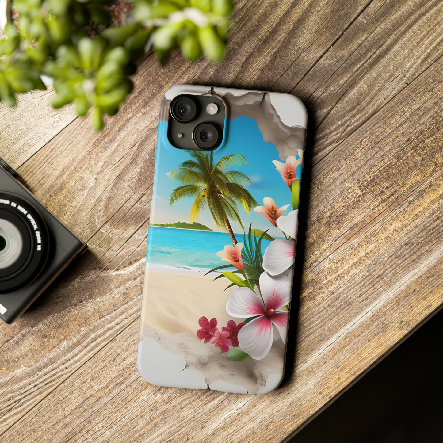 3d Landscape iPhone 15 Phone Cases