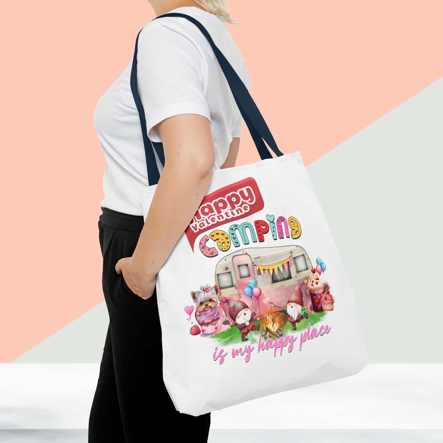 Happy Valentines Day Tote Bag