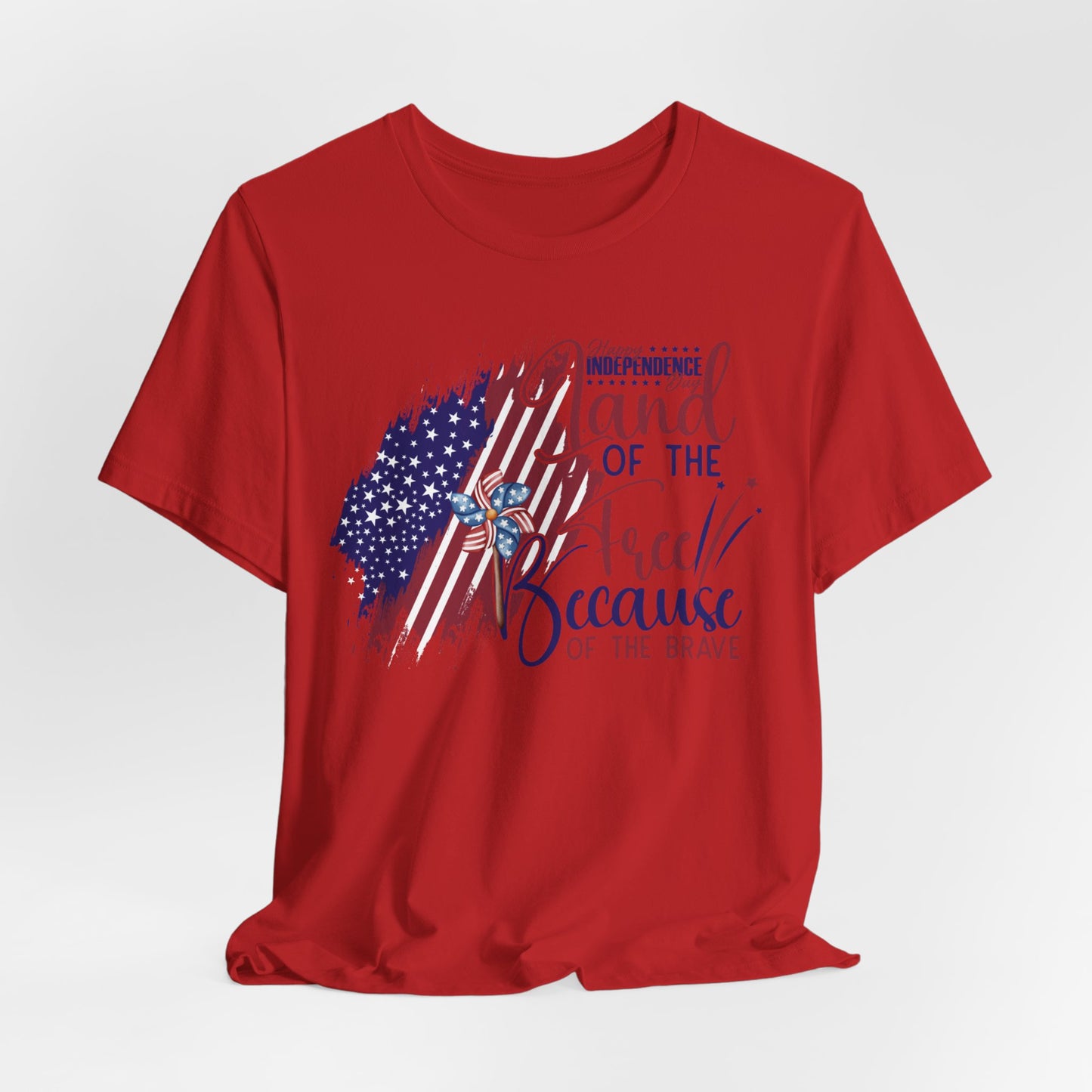 4th of July T-shirt, Happy Independence DayT-Shirt, Fourth of July unisex jersey short sleeve.