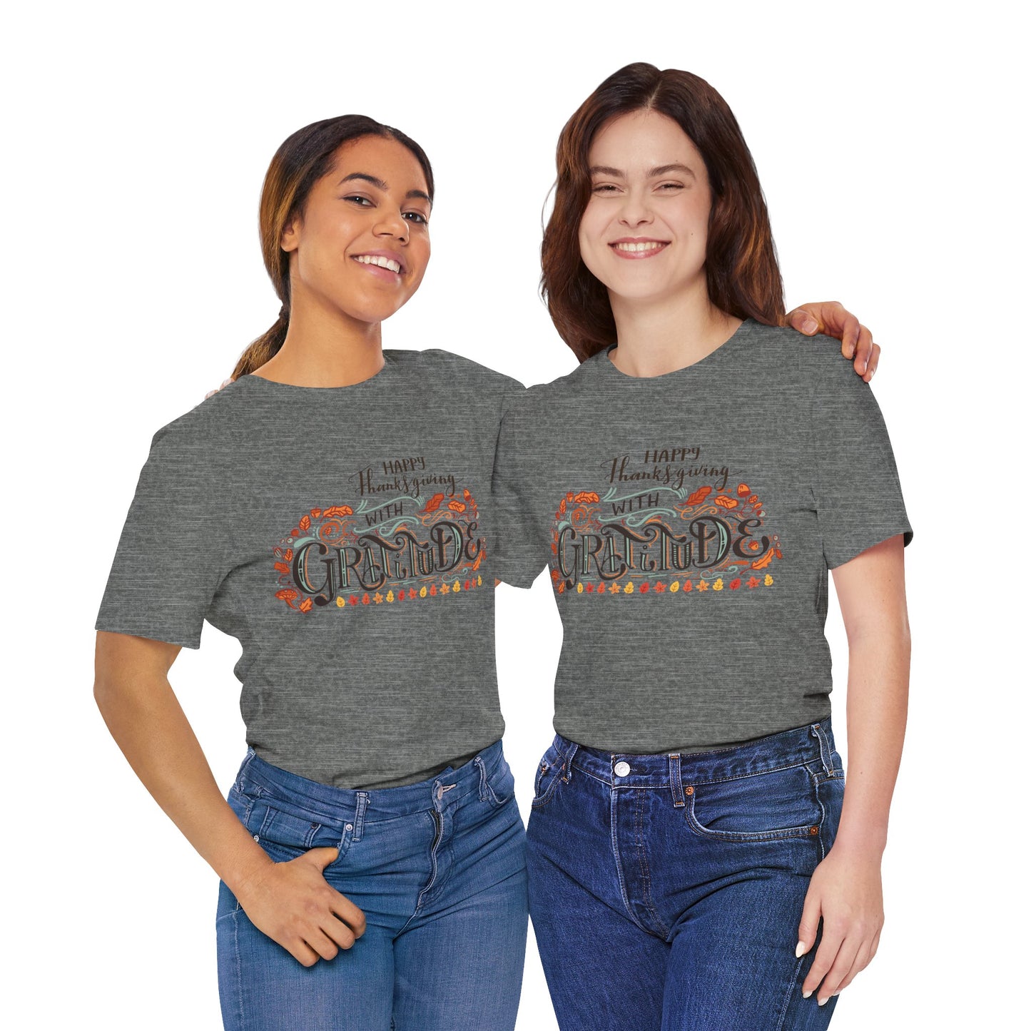 Happy Thanksgiving With Gratitude T-shirt, Happy thanksgiving 2024 T-shirt, Thanksgiving Gift,Turkey Shirt, Family Thanksgiving, Holiday Outfit.