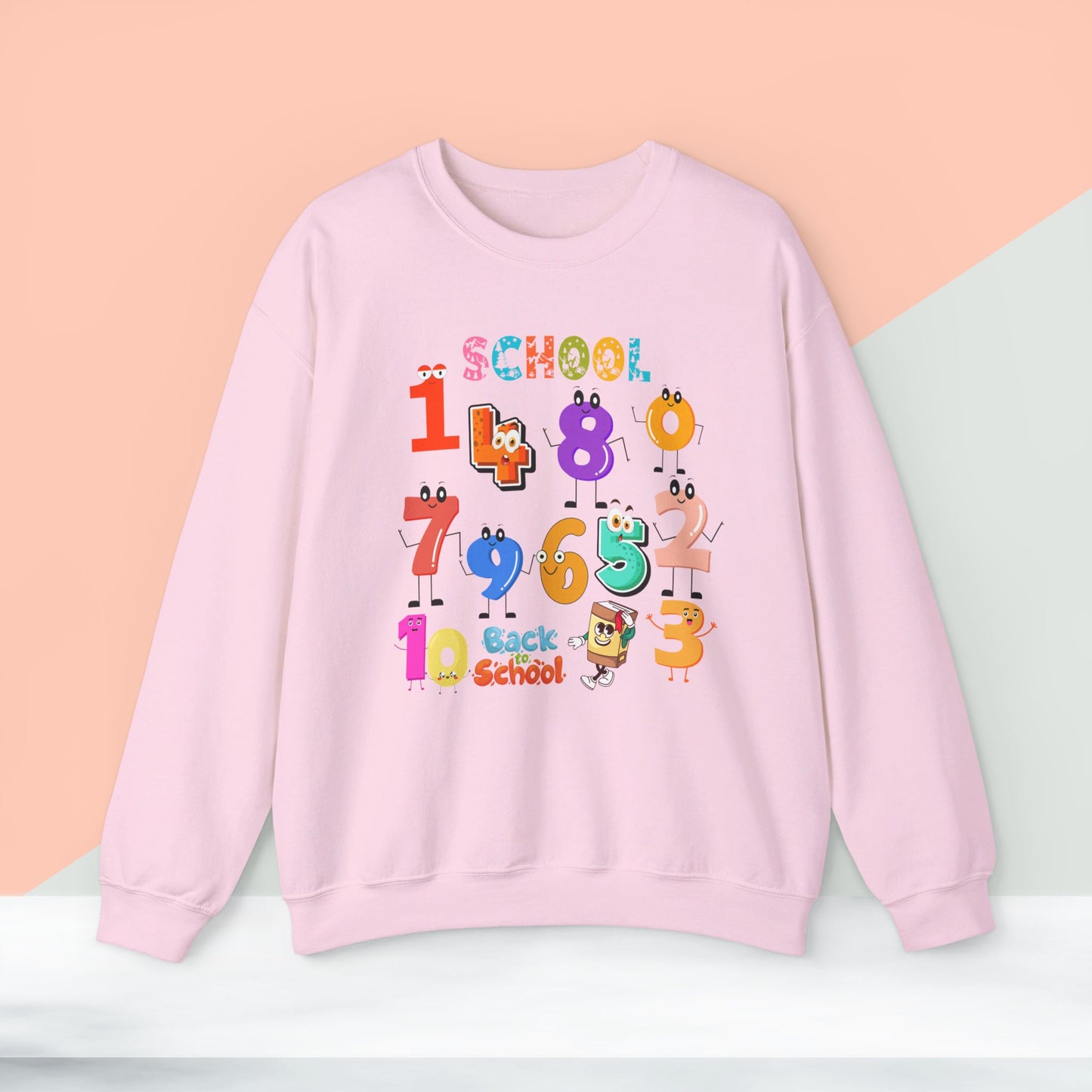 We Love Teachers Sweatshirt, Back To school unisex heavy blend crewneck sweatshirt, Teacher Back To school  Sweatshirt. First Day Vibes Sweatshirt.