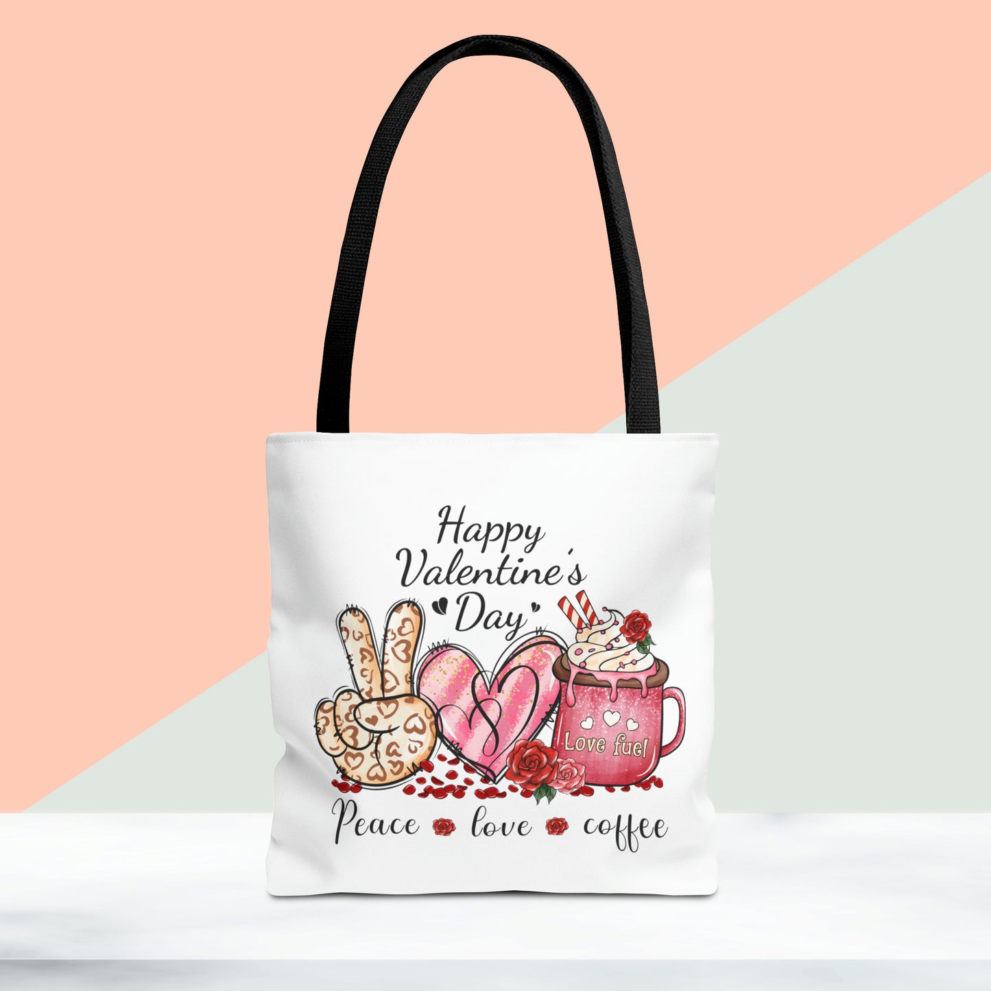 Happy Valentines Day Tote Bag