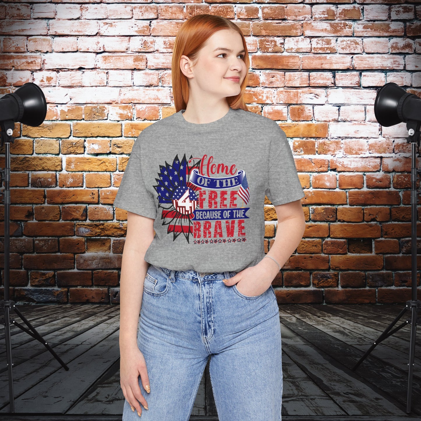 4th of July T-Shirt,  Fourth of July unisex jersey short sleeve.